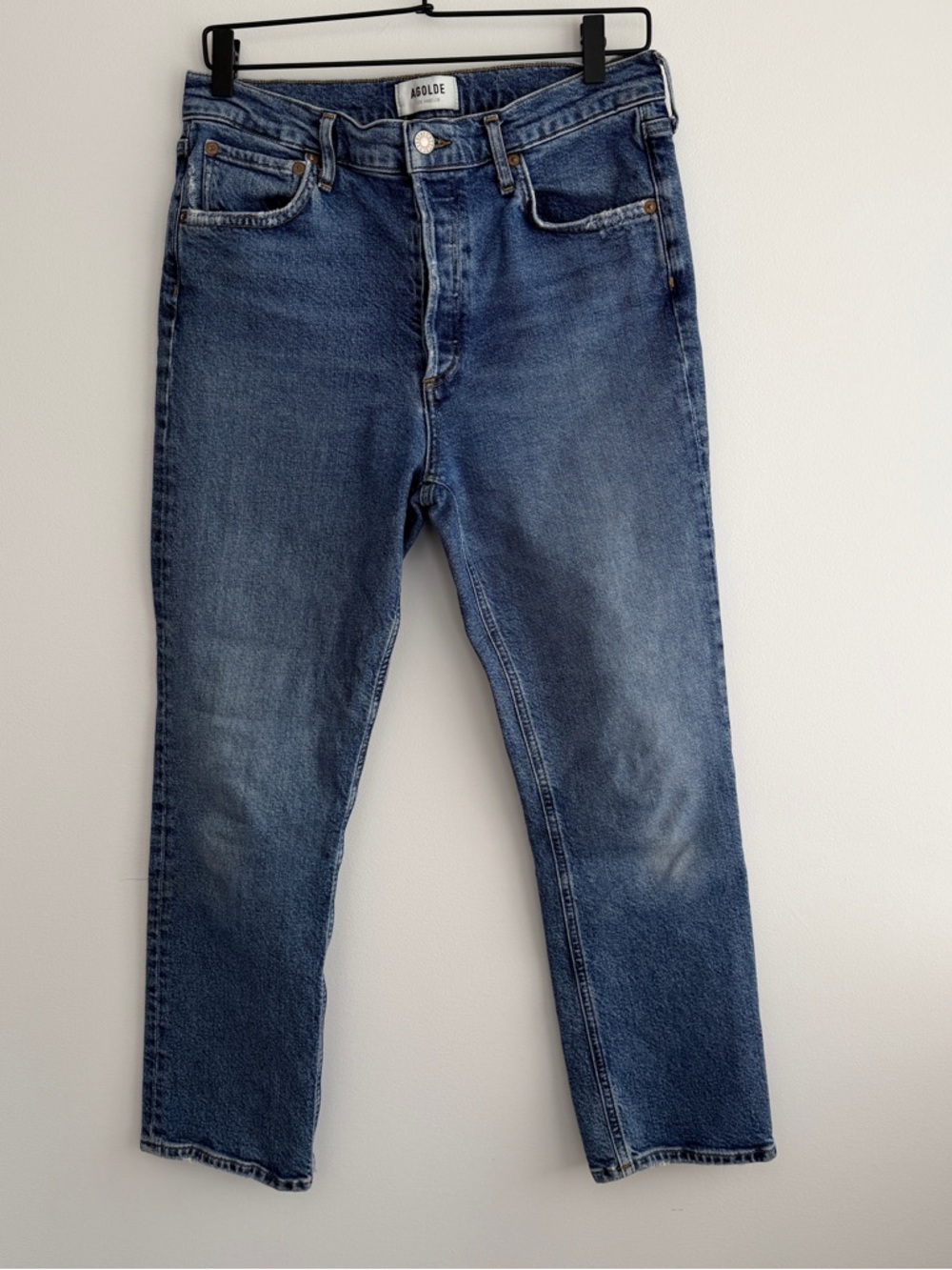 AGOLDE Riley Crop Jeans Sz 29 - Picture 2 of 6